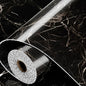 Self Adhesive Black Marble Wallpaper Roll