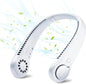 Portable Bladeless Neck Fan, Hands-Free Rechargeable Wearable Personal Fan