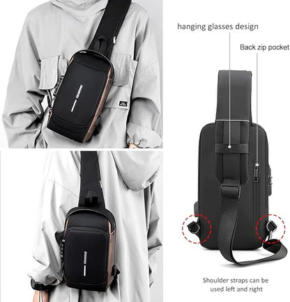 Men's Anti-Theft Chest Sling Bag