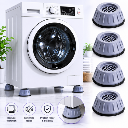 4PCS Anti-Vibration Washing Machine Foot Pads