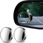 Car Blind Spot Mirror Set, 2 Pcs Round Original Glass Convex Mirrors