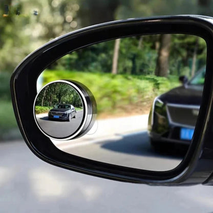 Car Blind Spot Mirror Set, 2 Pcs Round Original Glass Convex Mirrors